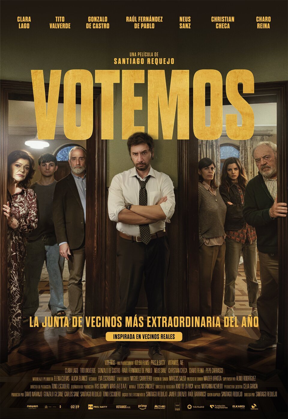 Poster of All in favor - Cartel 'Votemos'