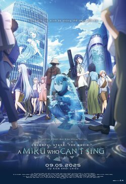 Poster Colorful Stage! The Movie: A Miku Who Can't Sing