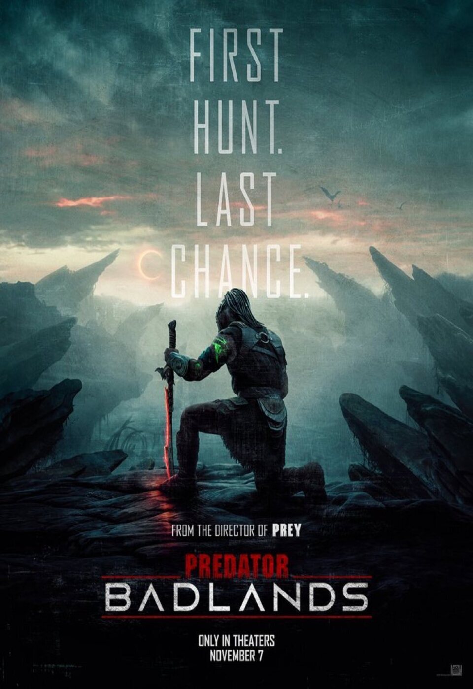 Poster of Predator: Badlands - Póster EEUU