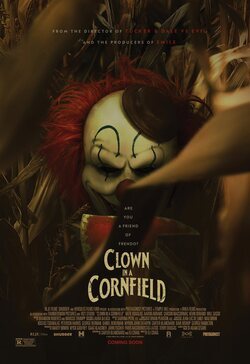 Poster Clown in a Cornfield