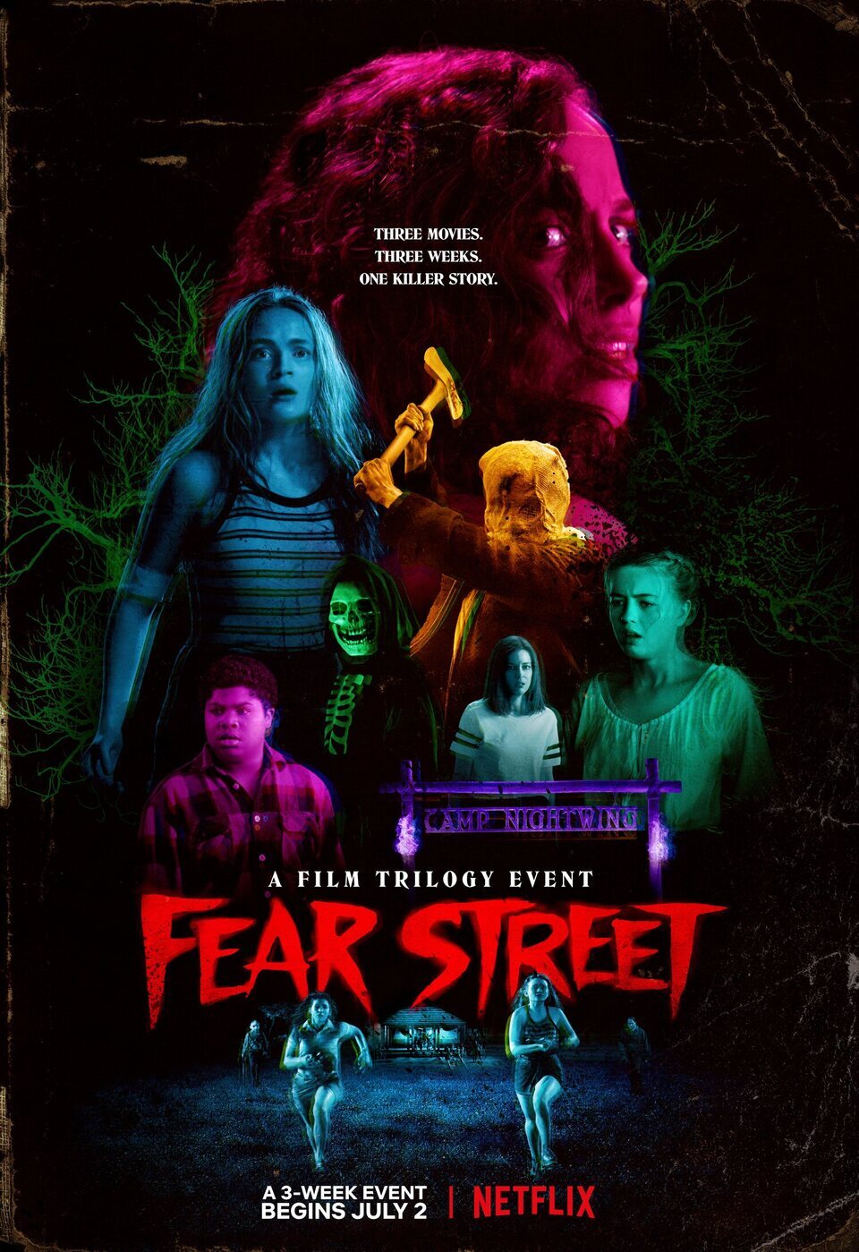 Poster of Fear Street: 1978 - Poster trilogía