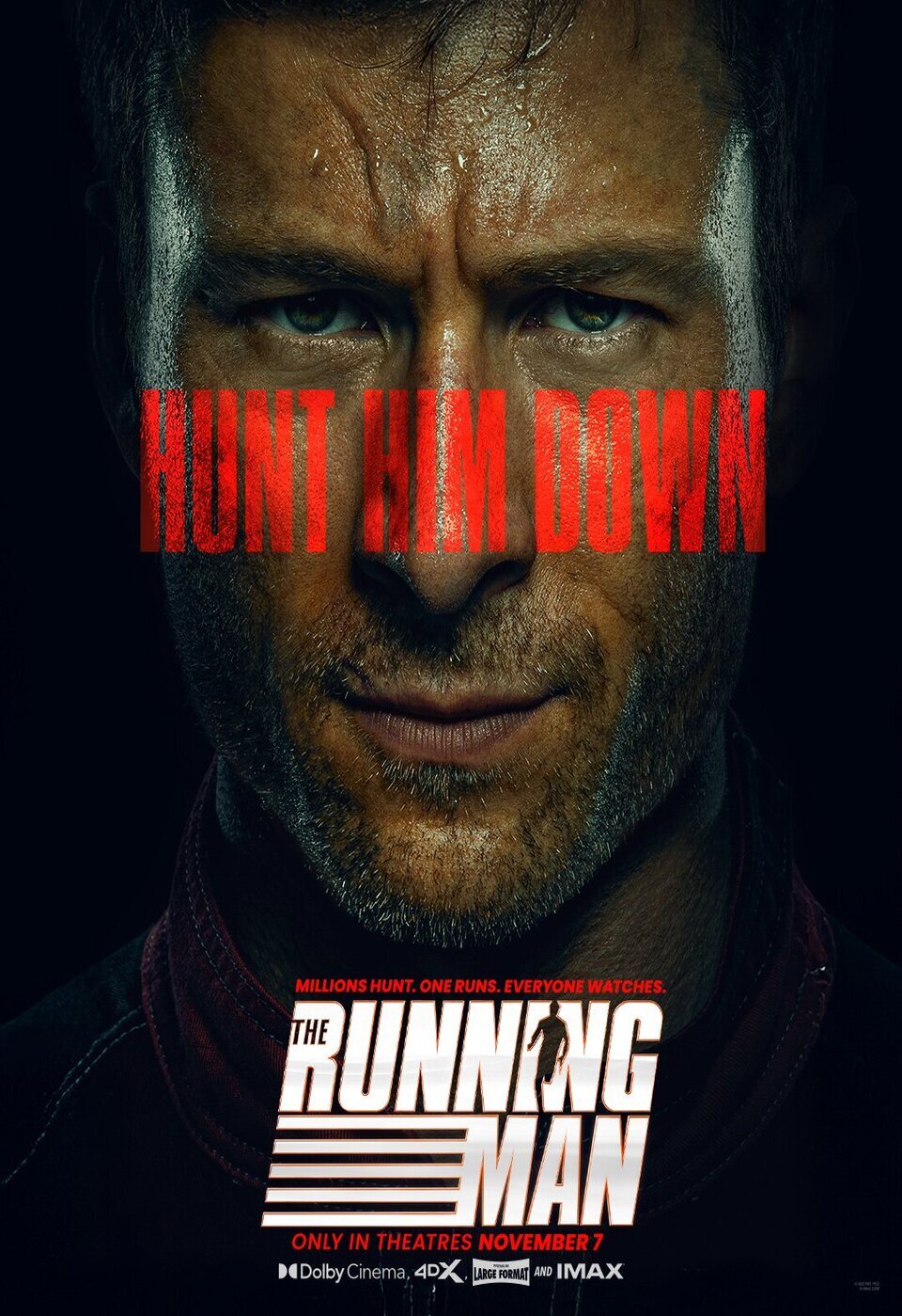 Poster of The Running Man - 