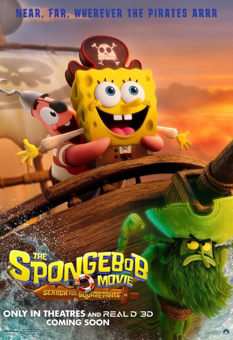 Poster of The SpongeBob Movie: Search for SquarePants - Cartel EEUU
