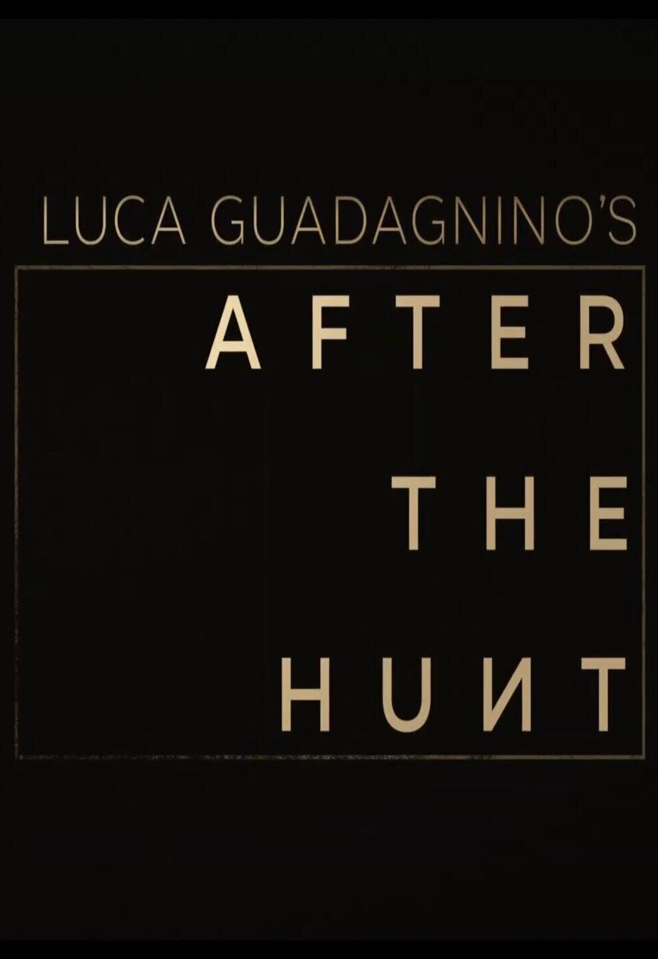 Poster of After the Hunt - 