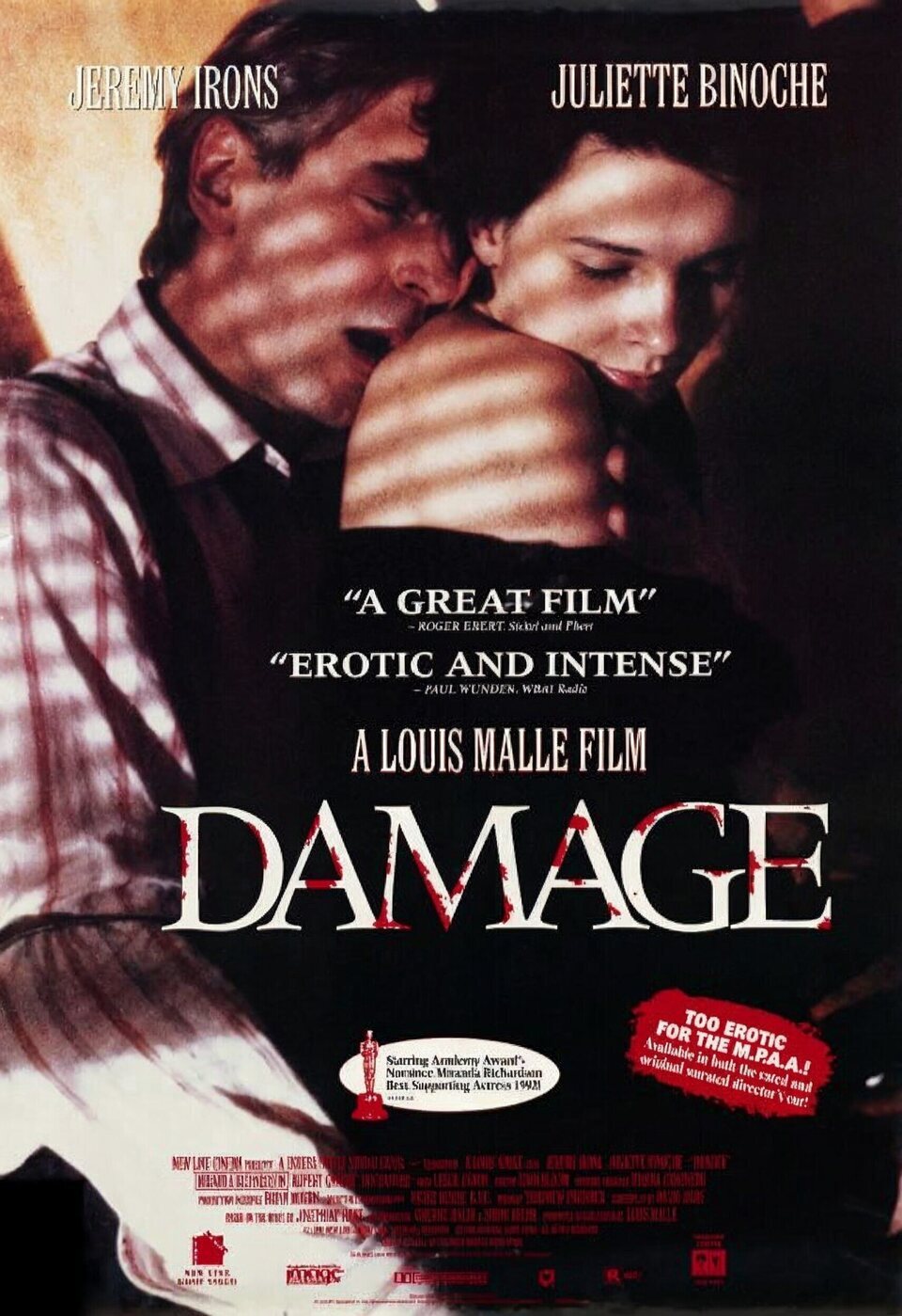 Poster of Damage - Estados Unidos