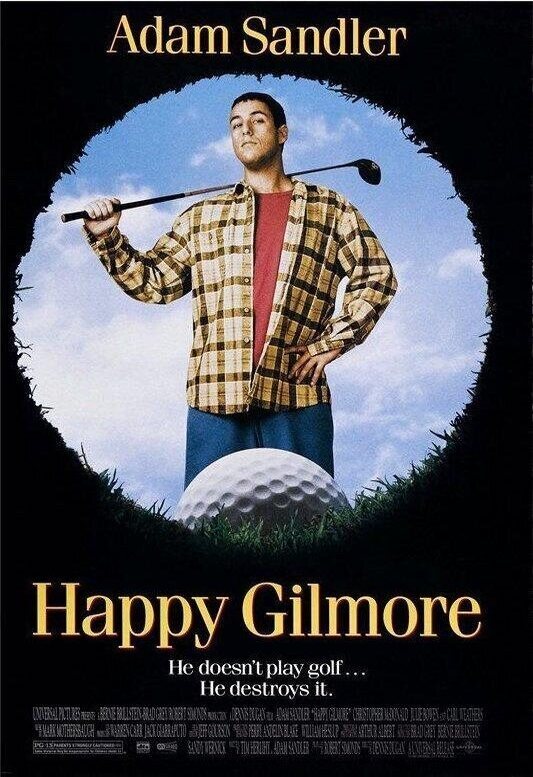 Poster of Happy Gilmore - 