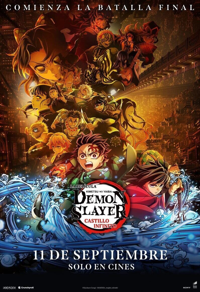 Poster of Demon Slayer: Kimetsu no Yaiba - Infinity Castle - 