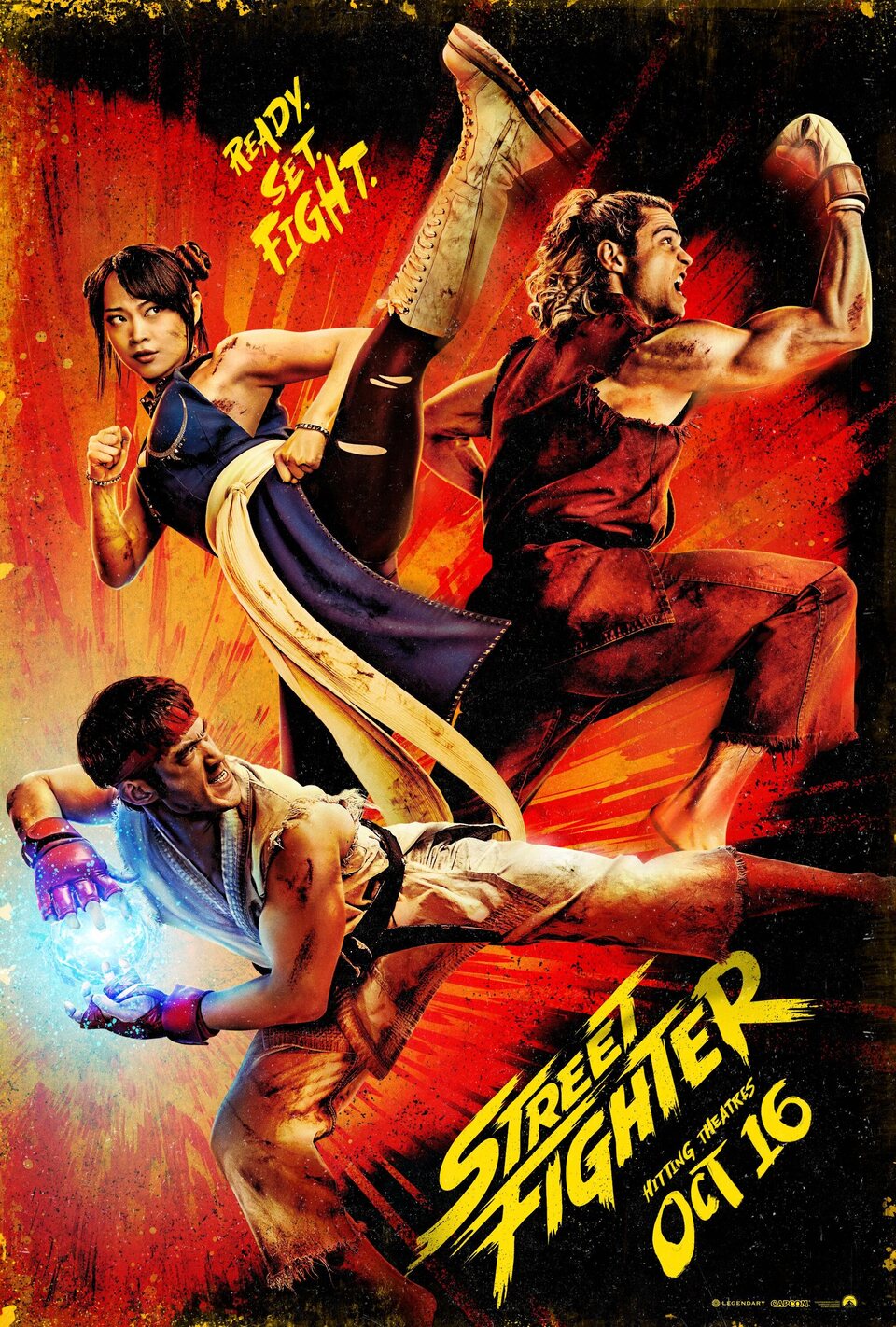 Poster of Street Fighter - Estados Unidos 1