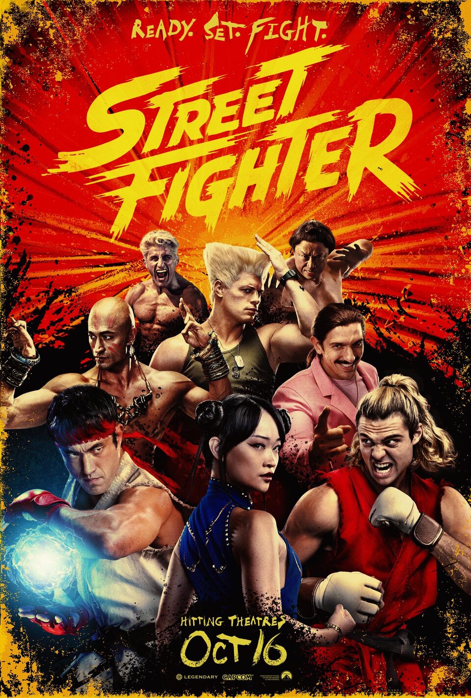 Poster of Street Fighter - Estados Unidos 2