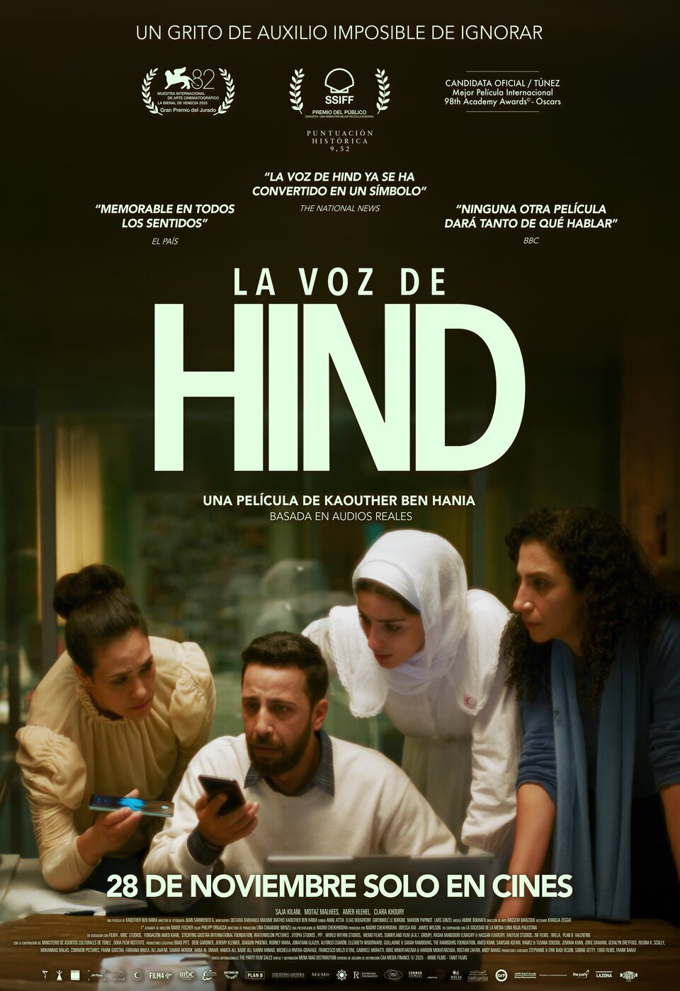 Poster of The Voice of Hind Rajab - España