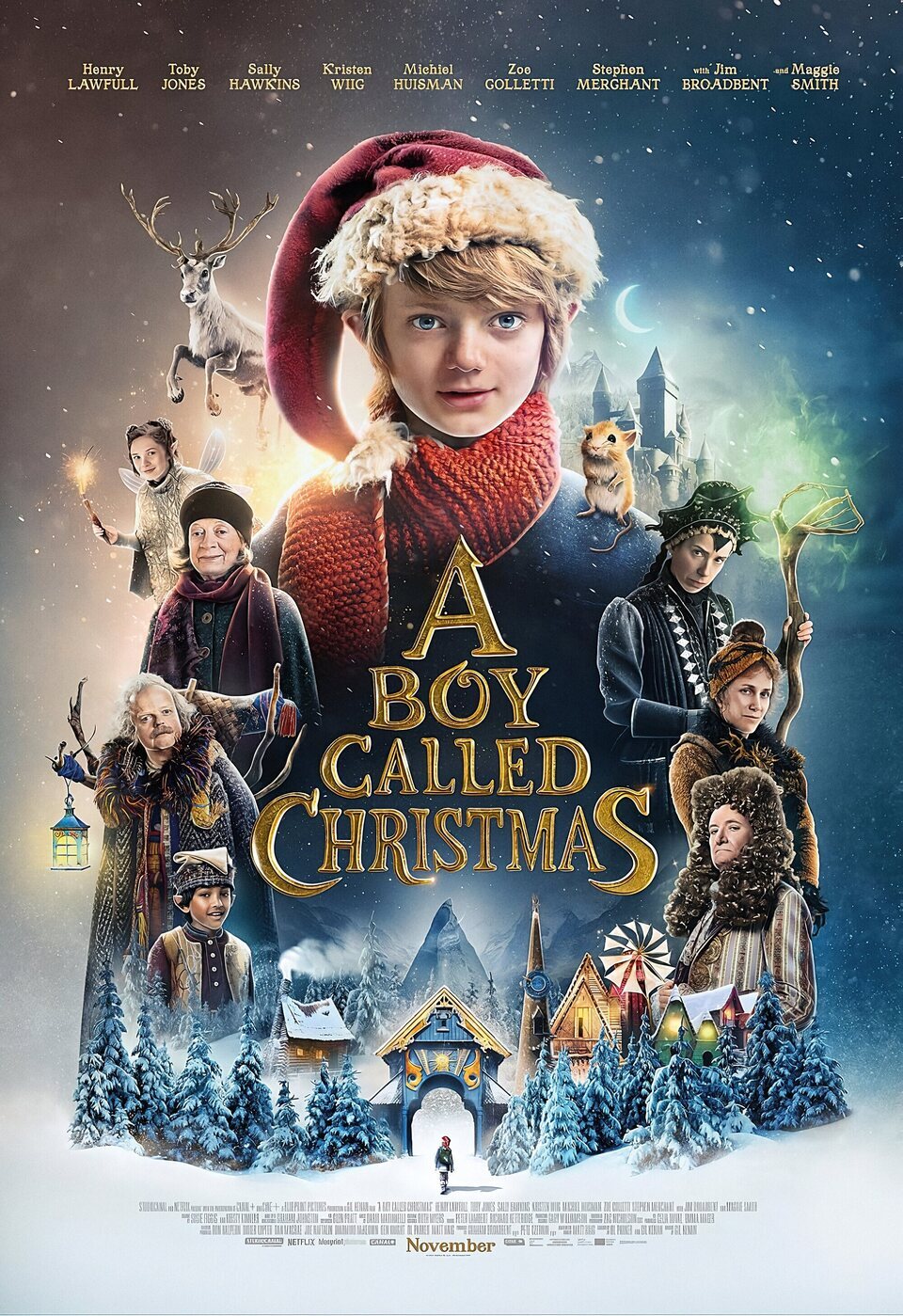 Poster of A Boy Called Christmas - Reino Unido