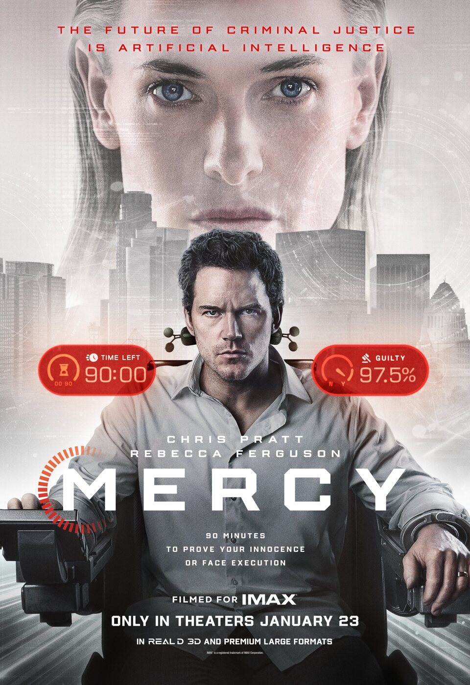 Poster of Mercy - Cartel original