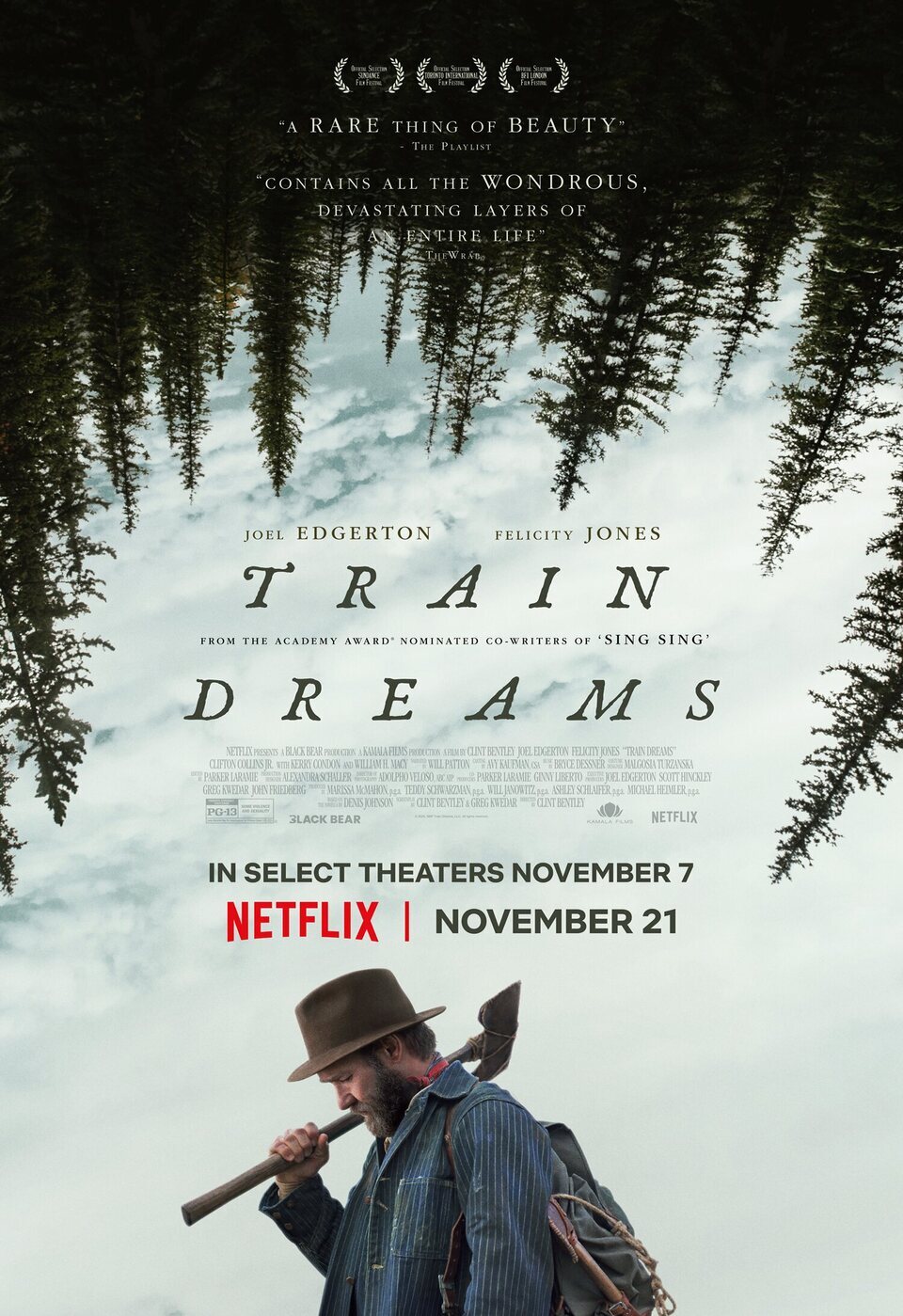 Poster of Train Dreams - Estados Unidos