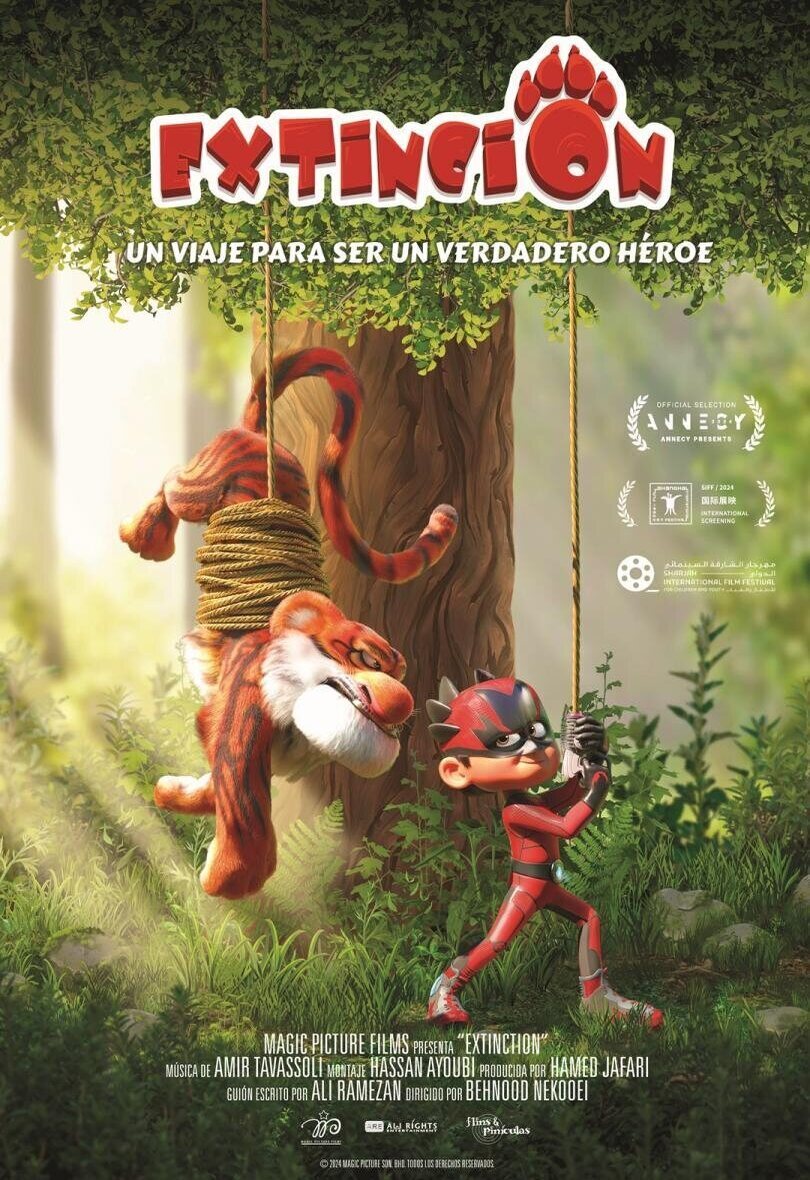 Poster of Jungle Trouble - Poster 'Extinction' España II