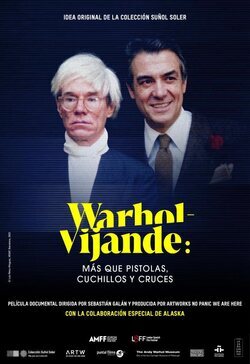 Poster Warhol-Vijande: Más que pistolas, cuchillos y cruces