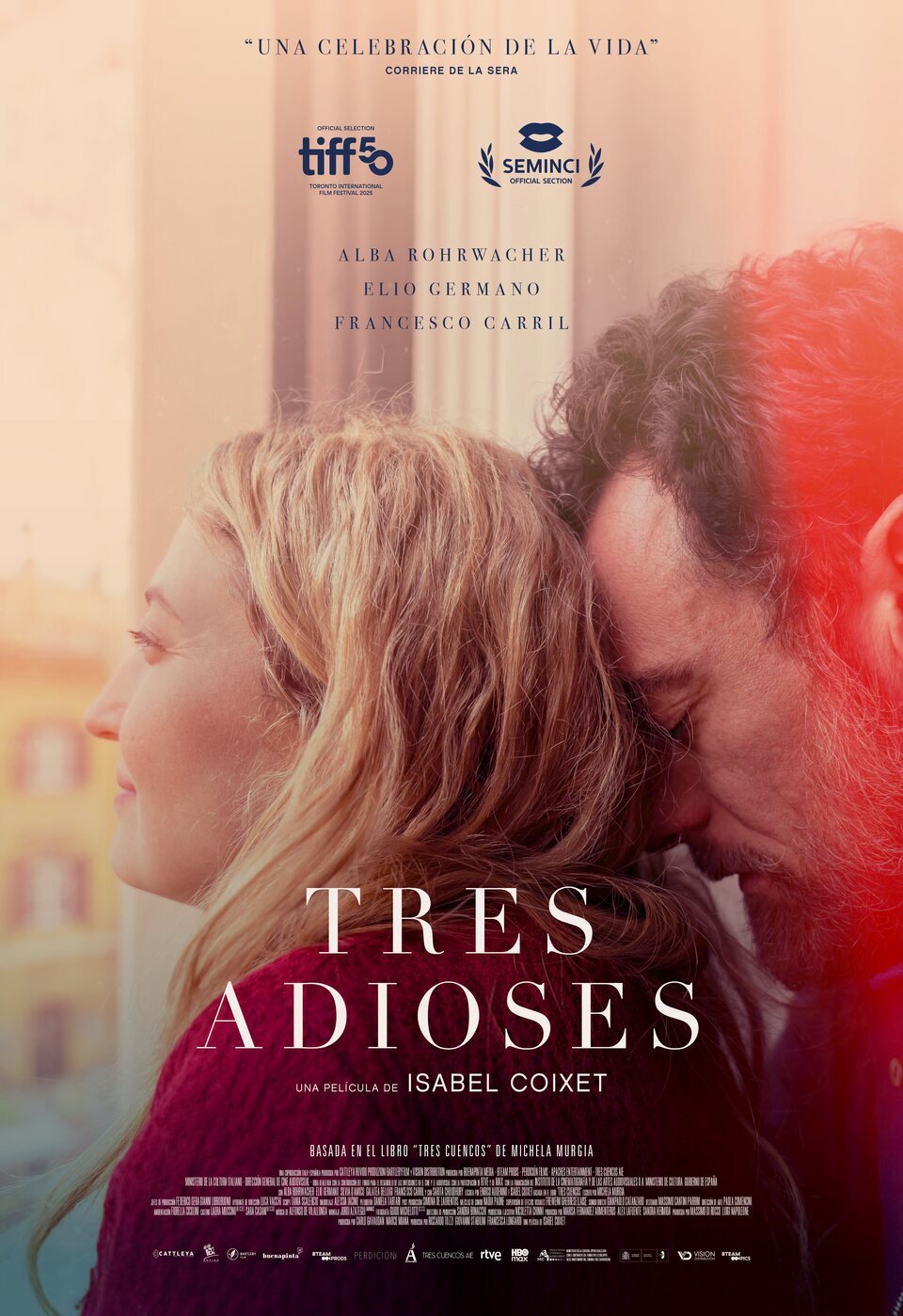Poster of Three Goodbyes - Poster 'Tres adioses' España