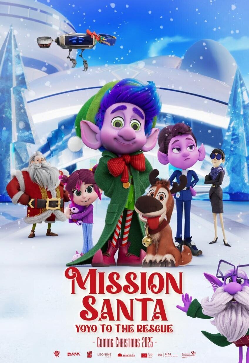 Poster of Mission Santa: Yoyo to the rescue - Cartel inglés