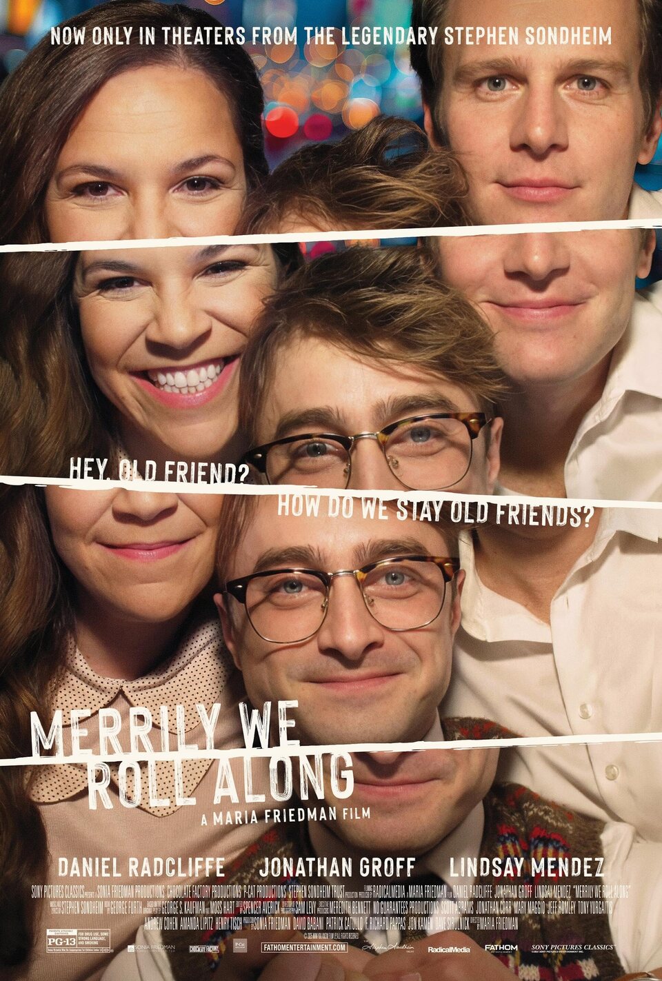 Poster of Merrily We Roll Along - Estados Unidos