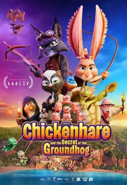 Poster Chickenhare and the Secret of the Groundhog