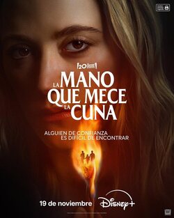 Poster 'La mano que mece la cuna' España