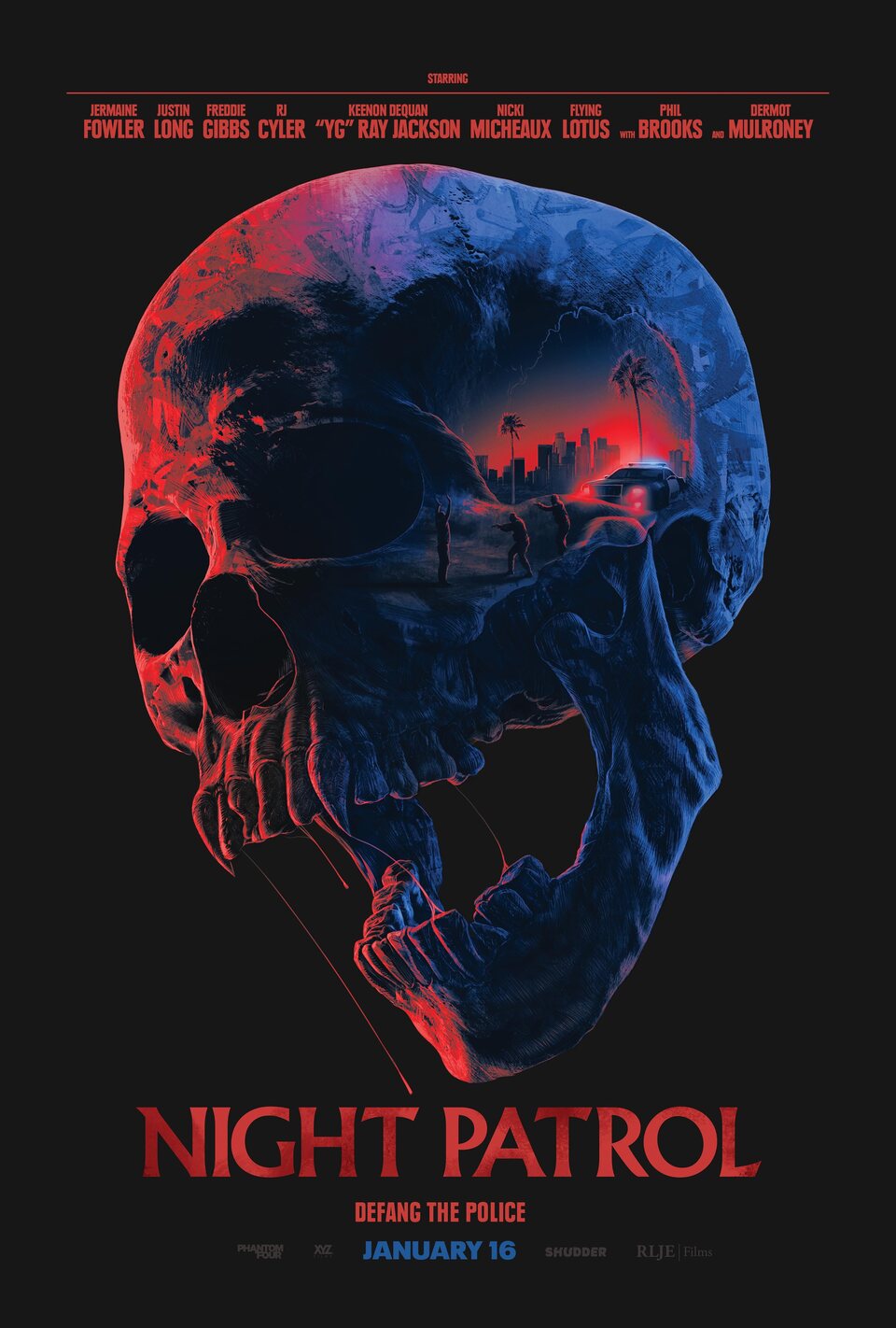 Poster of Night Patrol - Estados Unidos