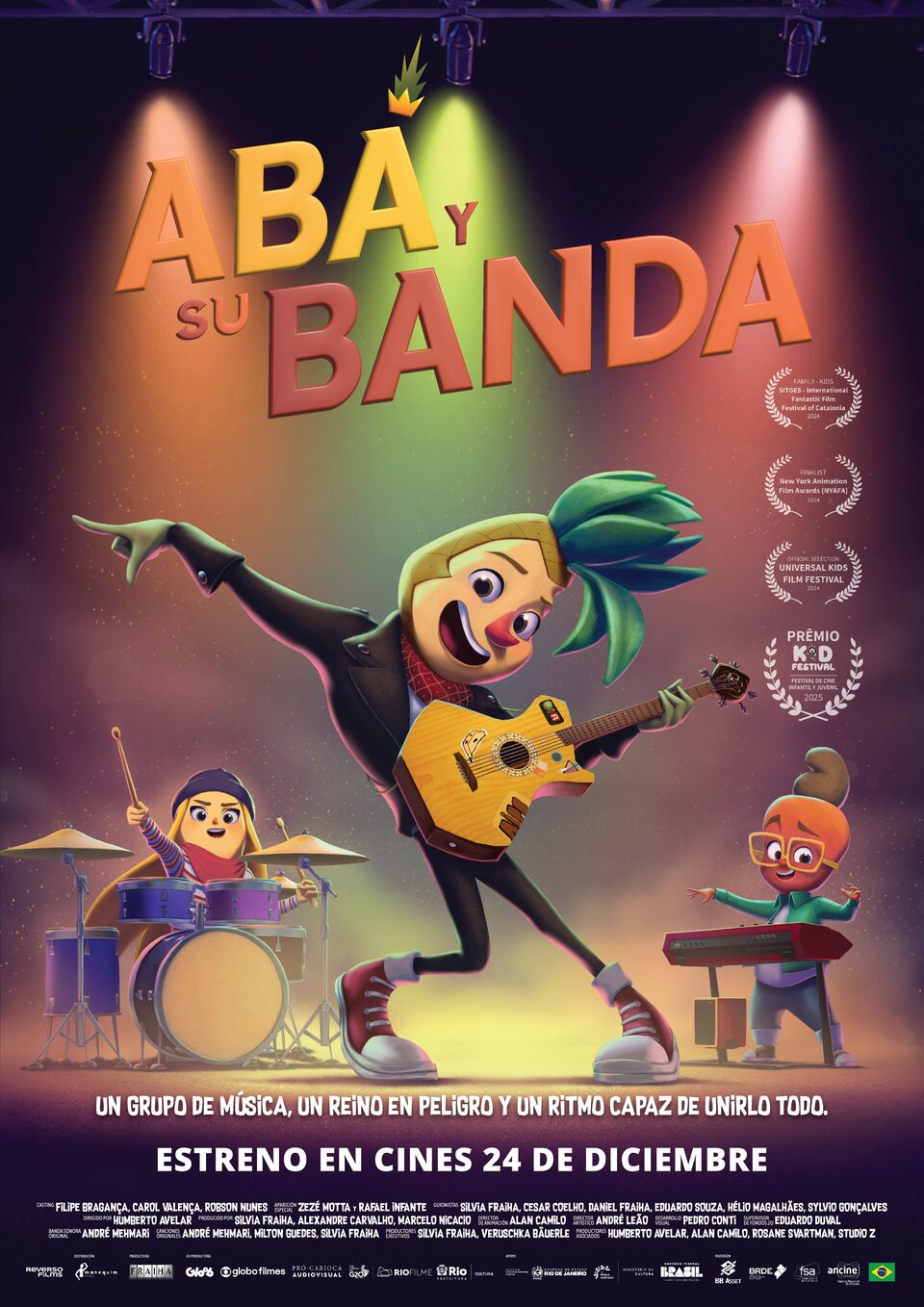 Poster of Abah and His Band - En español