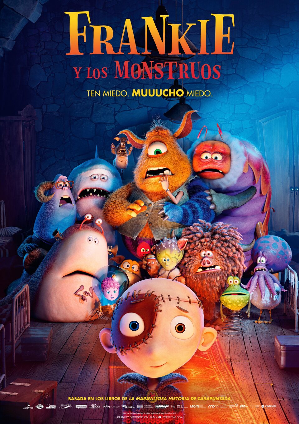 Poster of Stitch Head - Poster 'Frankie y los monstruos' España