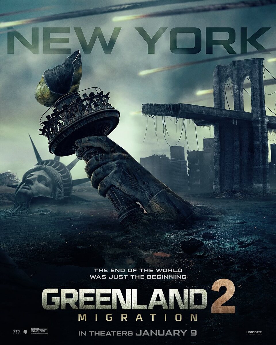 Poster of Greenland 2: Migration - Poster Nueva York