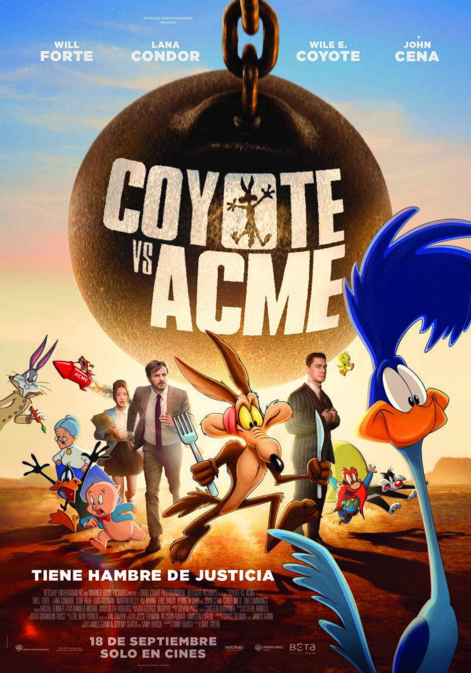 Poster of Coyote vs. Acme - España