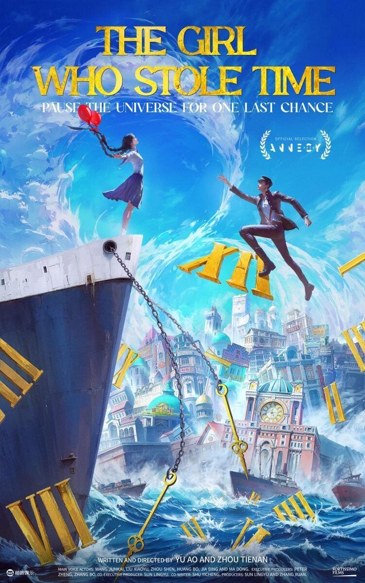 Poster of The Girl Who Stole Time - Poster 3