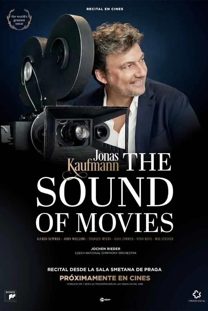 Poster of Jonas Kaufmann: The Sound of Movies - Cartel original
