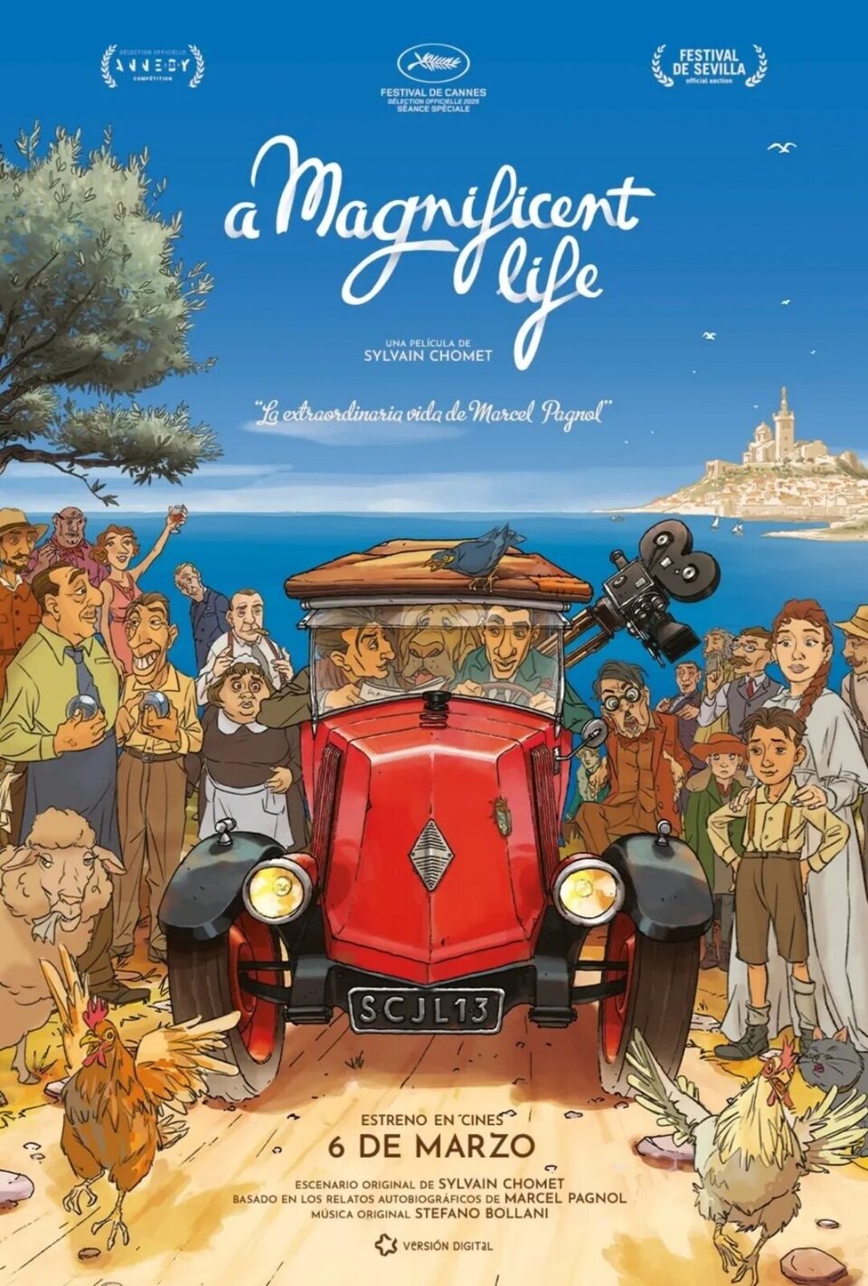 Poster of A Magnificent Life - España
