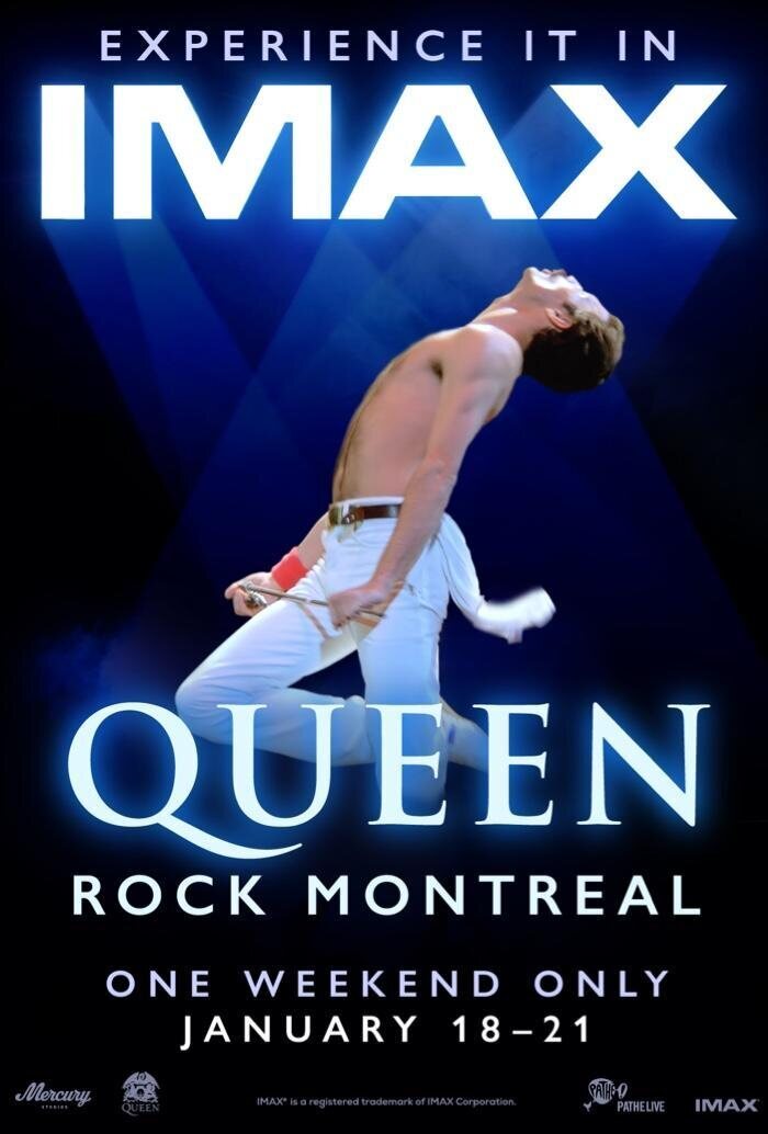 Poster of Queen Rock Montreal - Cartel internacional