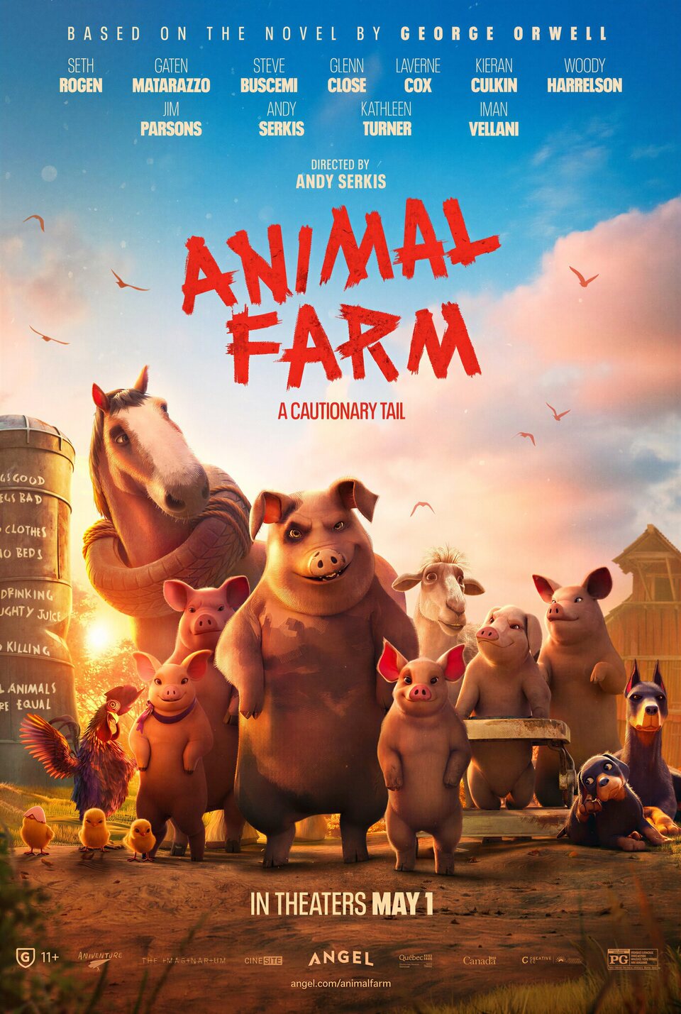 Poster of Animal Farm - Reino Unido