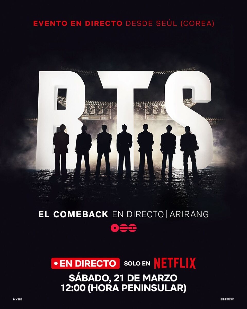 Poster of  BTS THE COMEBACK LIVE | ARIRANG - Cartel Oficial