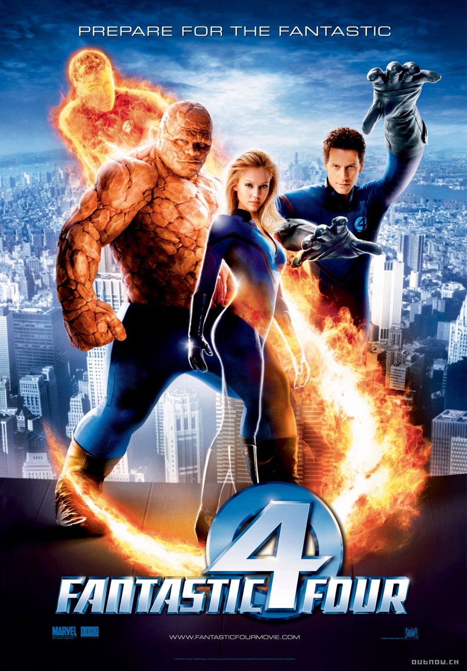 Poster of Fantastic Four - Estados Unidos