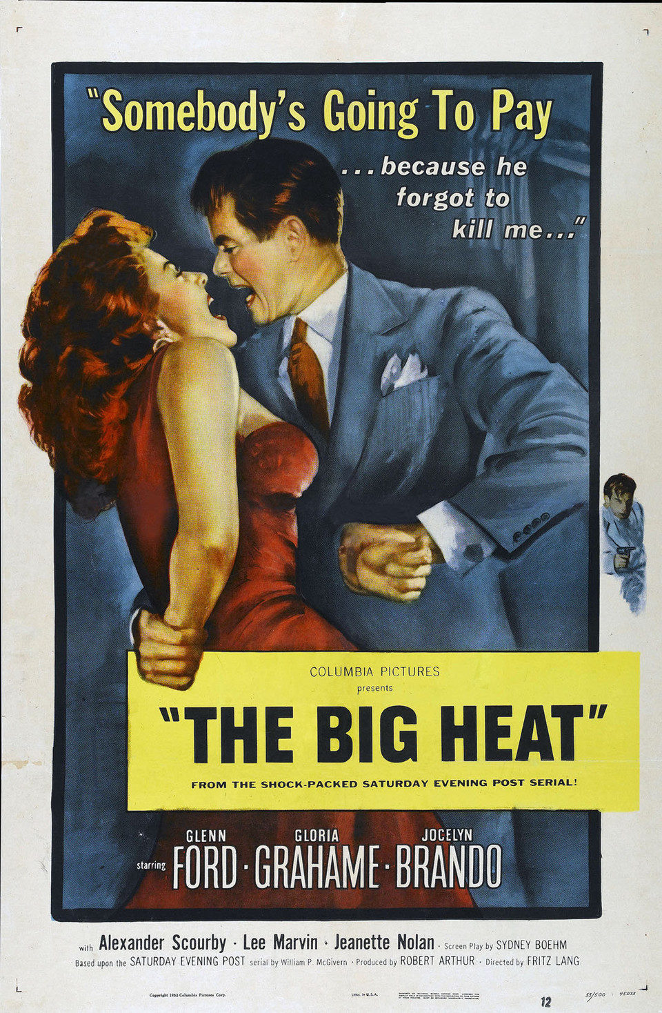 Poster of The Big Heat - Estados Unidos