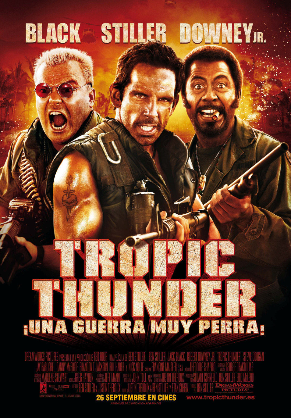 Poster of Tropic Thunder - España