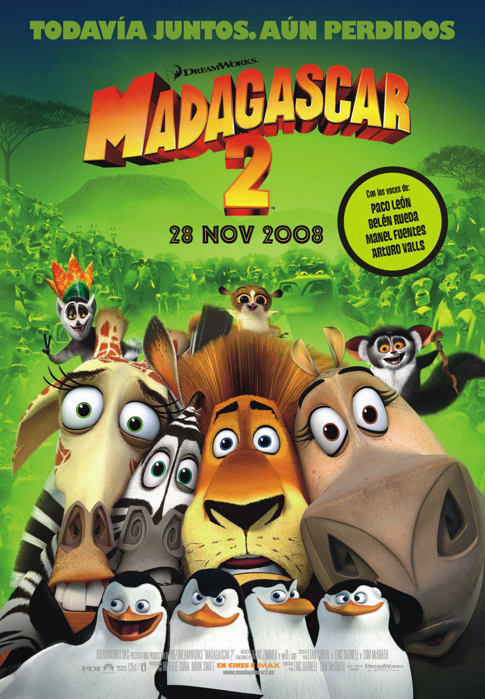 Poster of Madagascar: Escape 2 Africa - España