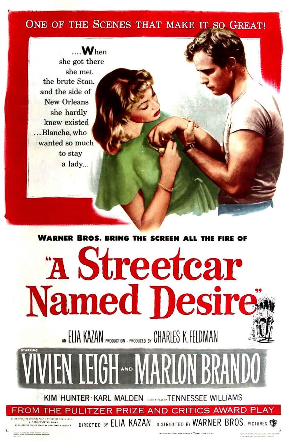 Poster of A Streetcar Named Desire - Estados Unidos