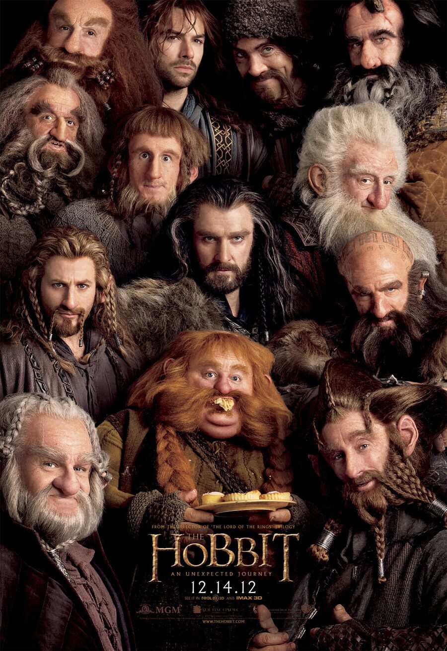 Poster of The Hobbit: An Unexpected Journey - Enanos