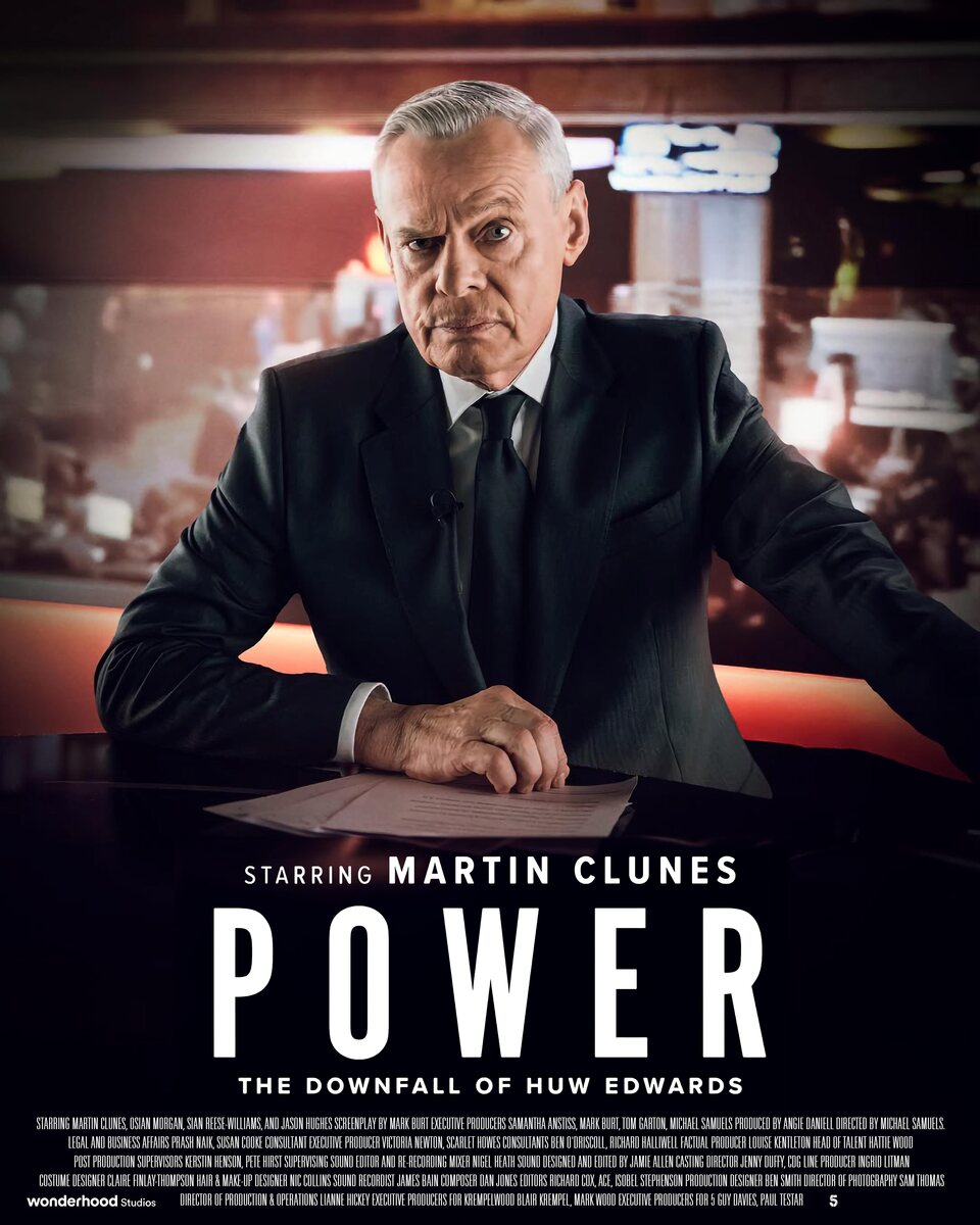 Poster of Power: The Downfall of Huw Edwards - Reino Unido