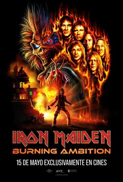 Poster Iron Maiden: Burning Ambition