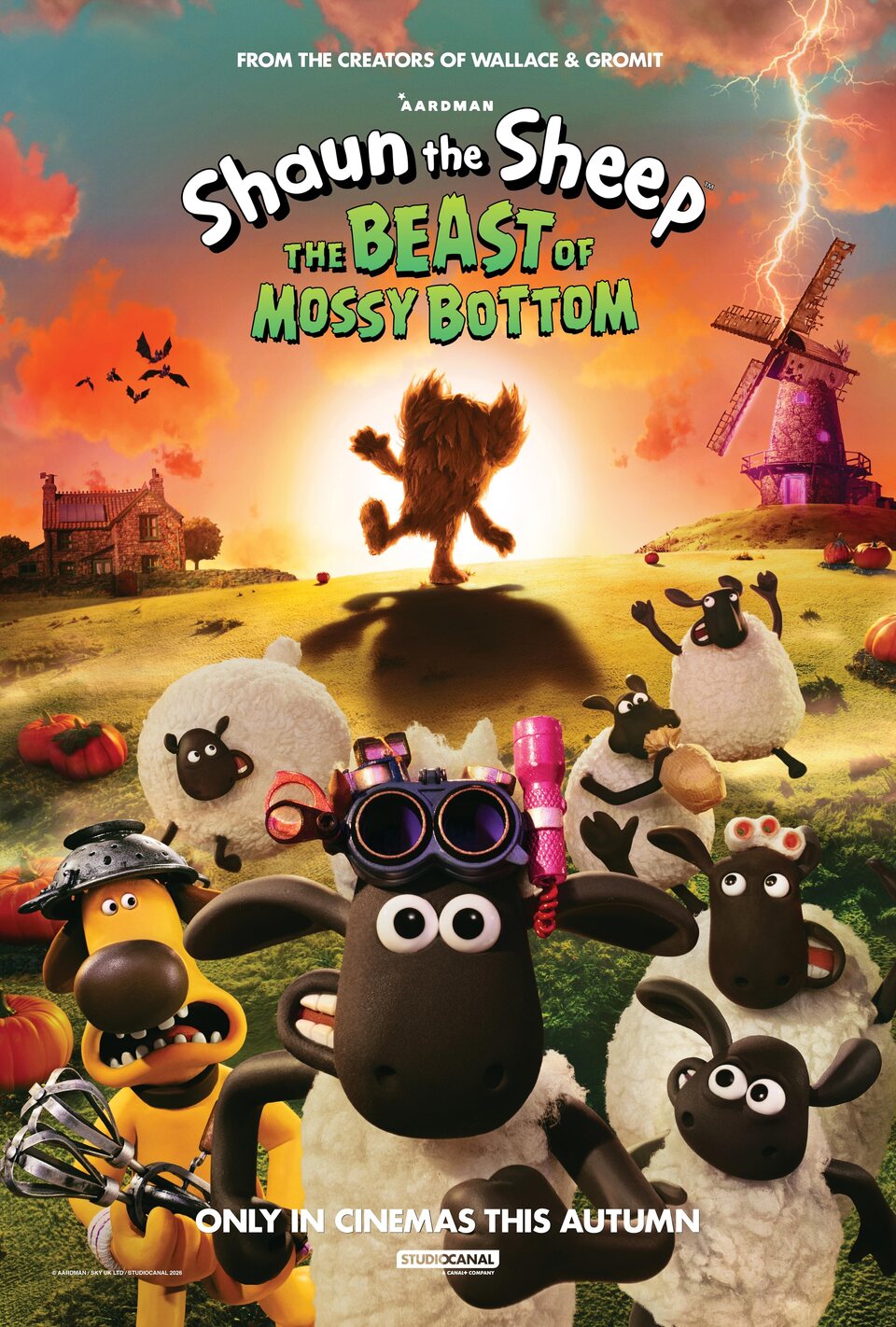 Poster of Shaun the Sheep: The Beast of Mossy Bottom - Reino Unido