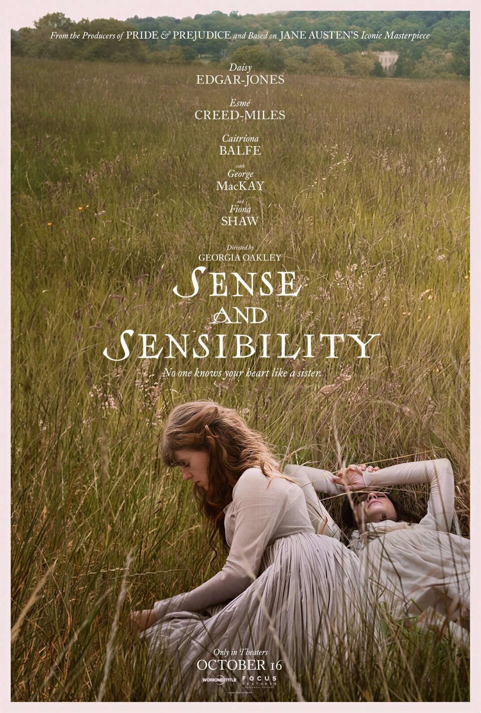 Poster of Sense and Sensibility - Estados Unidos
