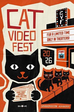 Poster CatVideoFest 2026