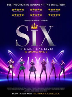 Poster Six: The Musical Live!