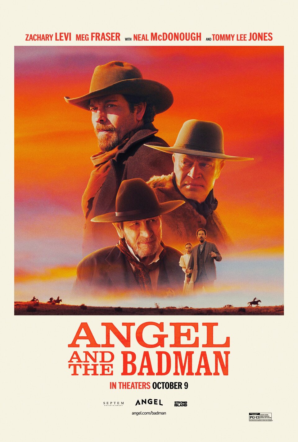 Poster of Angel and the Badman - Estados Unidos