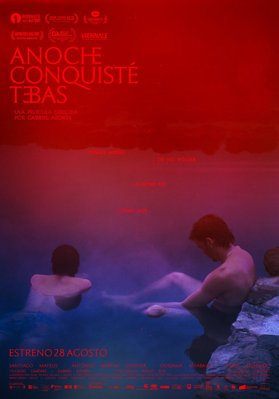 Poster of Last Night I Conquered the City of Thebes - España