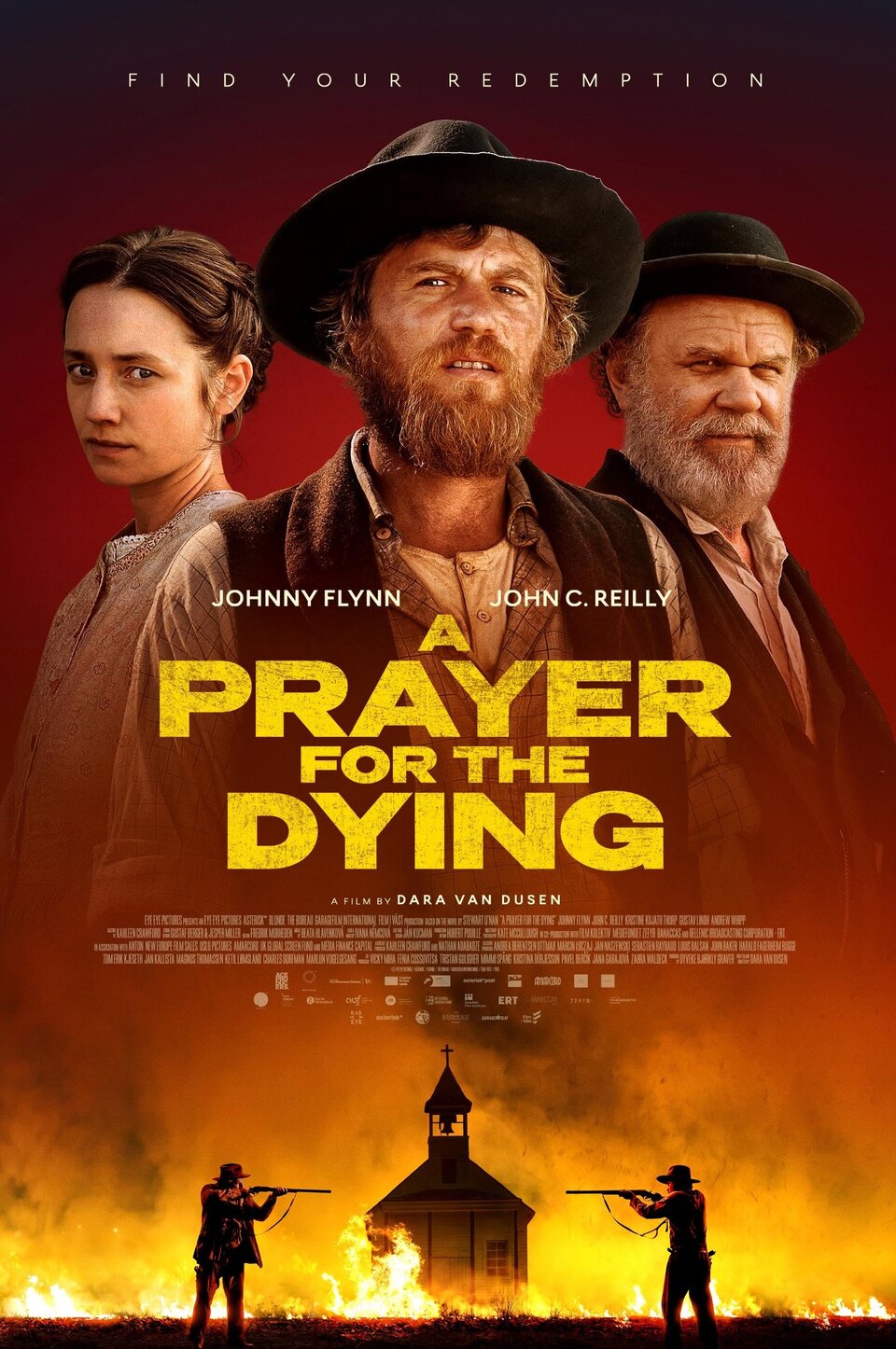 Poster of A prayer for the dying - Reino Unido
